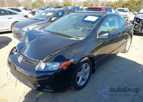 2008 Honda Civic Ex из США, поврежденный, VIN 2HGFG12848H578562